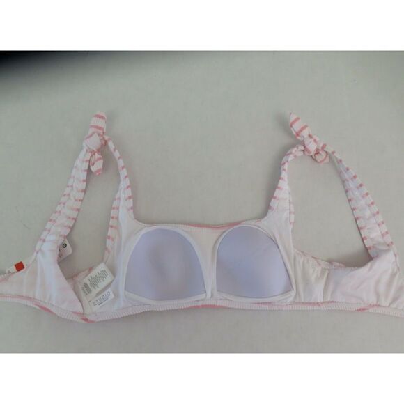 Anne Cole Studio Women's Sz XS Beach Bunny Striped Bralette Top & Skirted Bottom - Picture 7 of 10